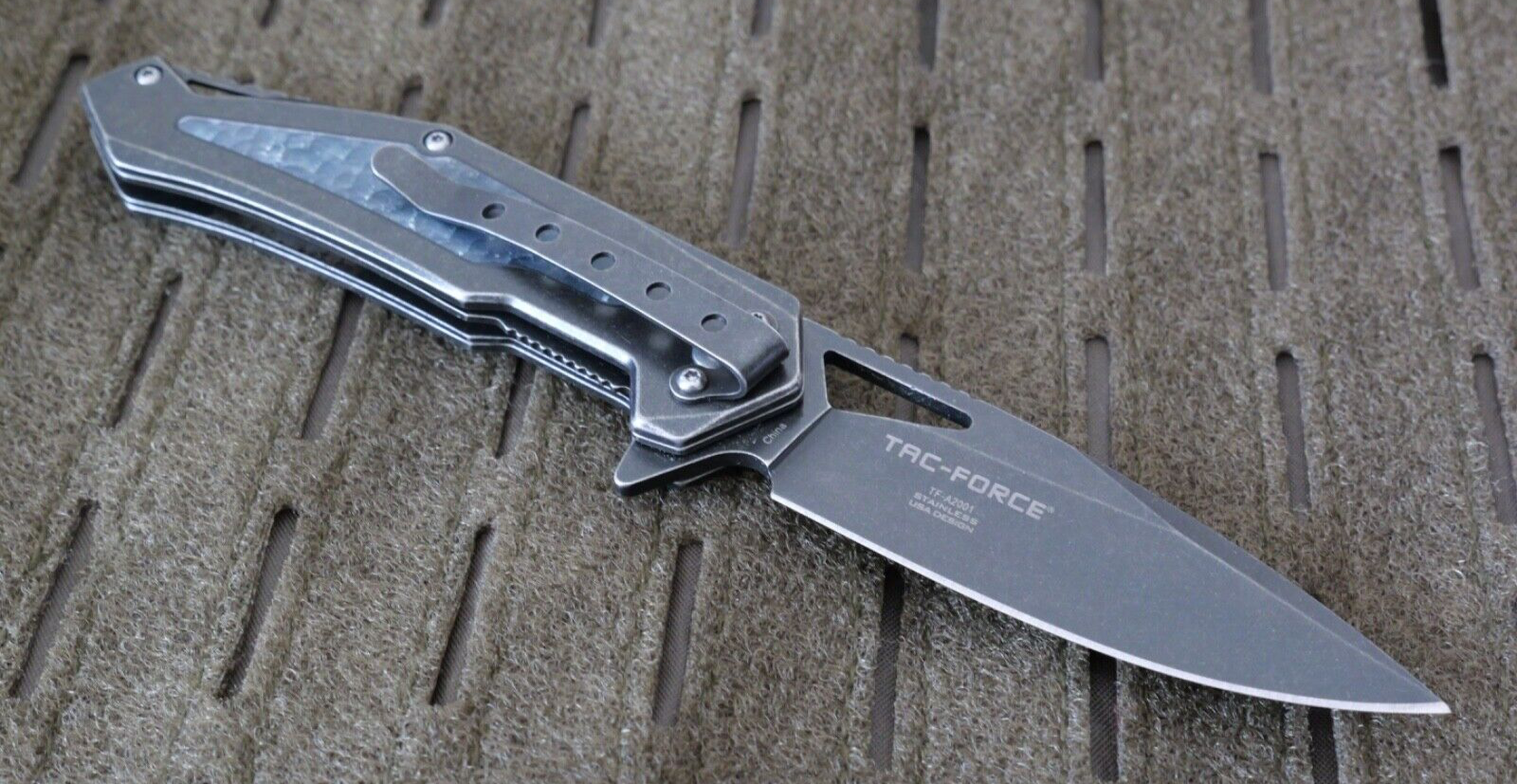 New Modern Pocket Knife All Metal Sharp High Quality Full Size Spring Assist 8"