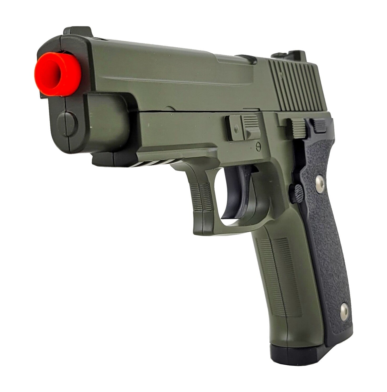 Army Green G26 Full Metal Airsoft Gun Spring Powered 320 Fps 6mm Bbs Large Size