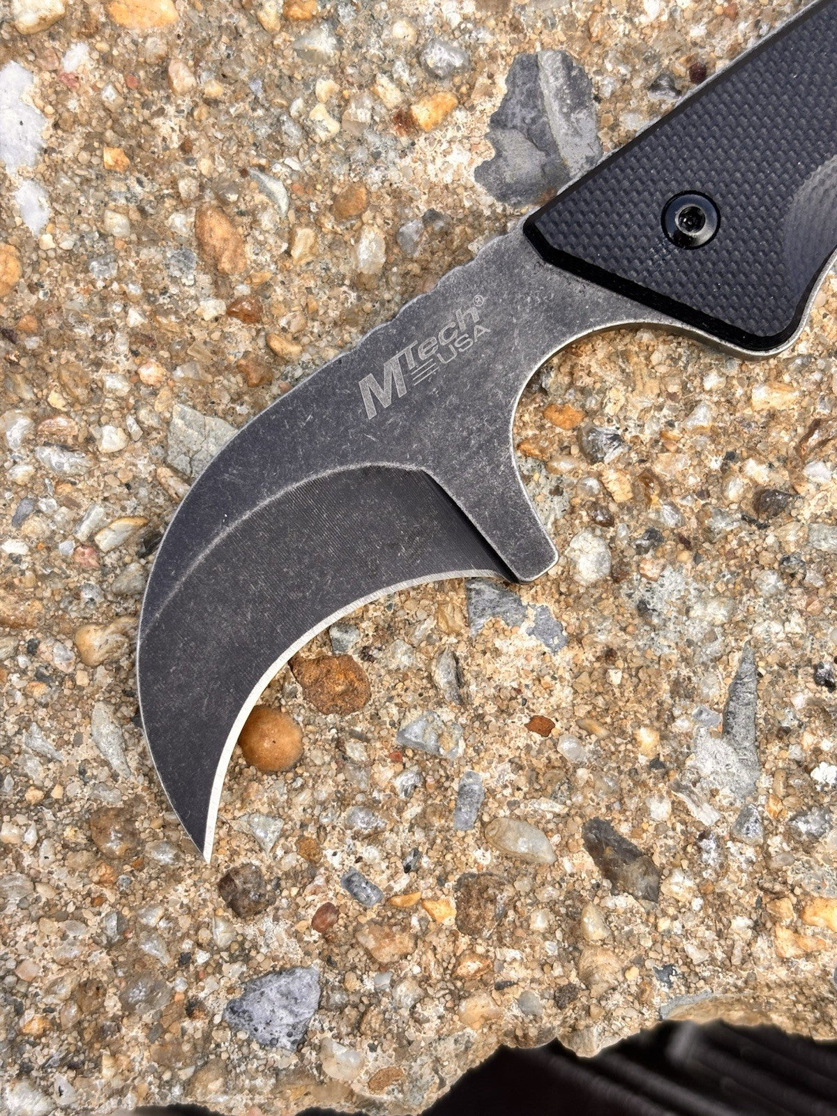 9cm Fixed Blade Knife Kydex Sheath Black 4cm Blade Full Tang Sharp Neck Knife