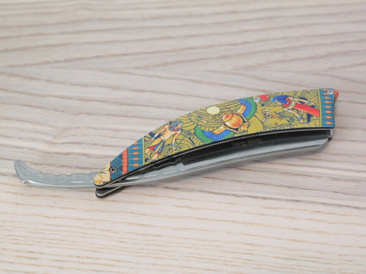 9" Straight Razor Barber Style Vintage Sharp Shaving OG Classic Pocket Knife