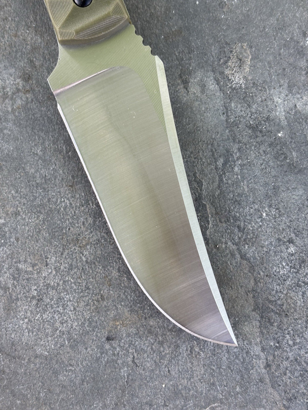20cm Fixed Blade Pocket Knife D2 Steel Full Tang Kydex Sheath Nylon Fiber Handle