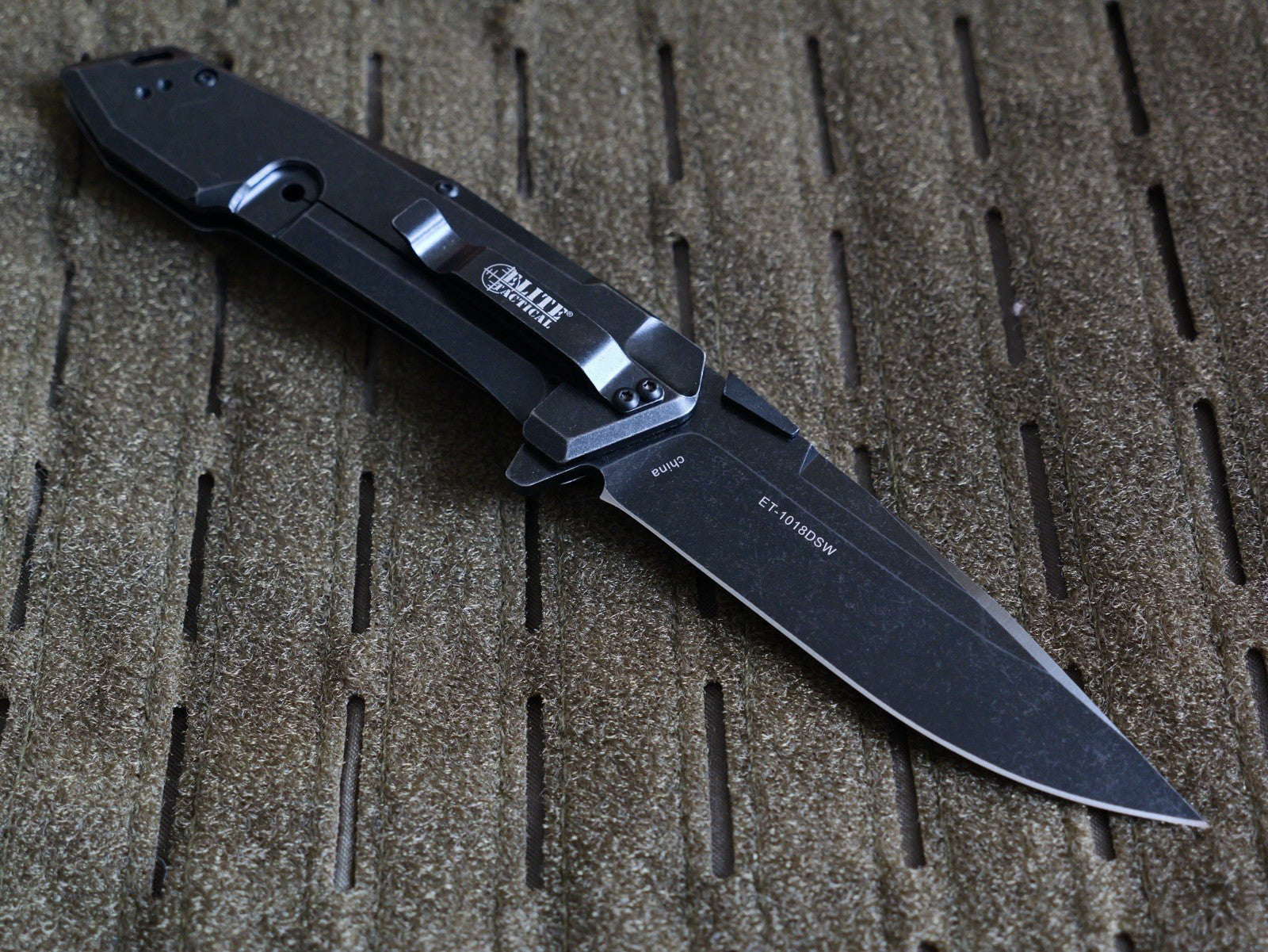 Premium Quality Pocket Knife Carbon Fiber 8cr13 Steel Ball Bearing Pivot Black
