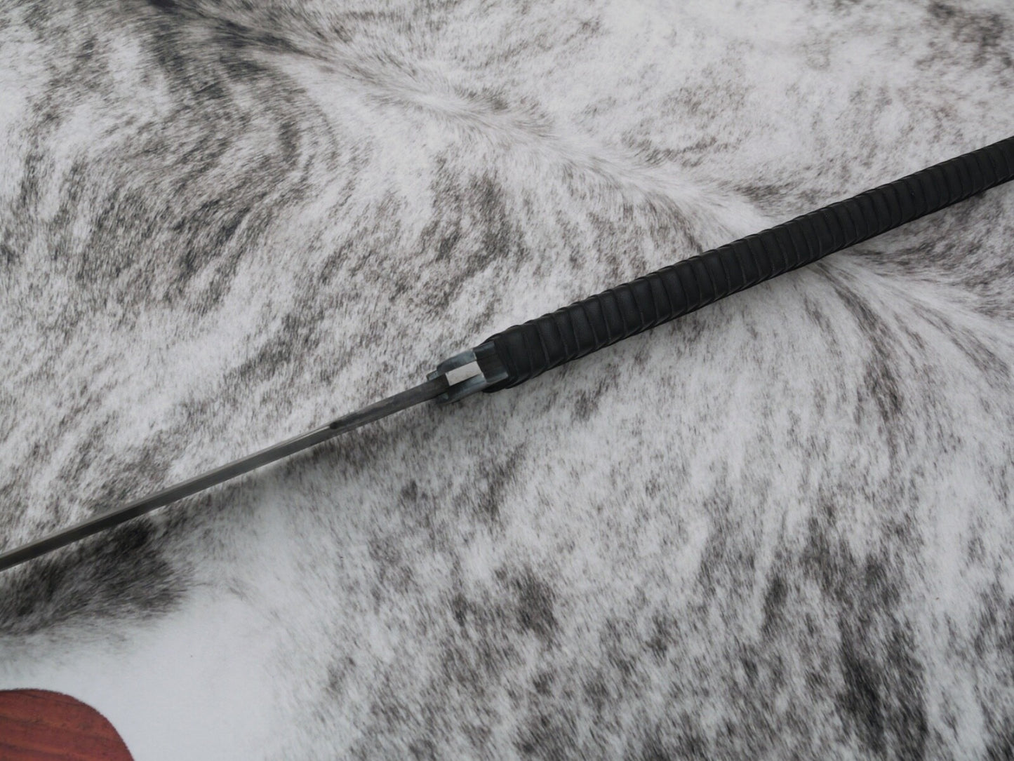 40" Shadow Spear Sharp Full Tang Battle Ready Manganease Steel 23" Blade Sheath
