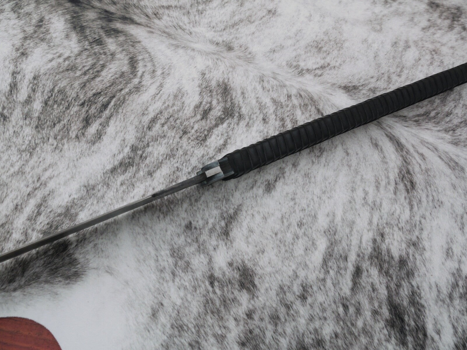 40" Shadow Spear Sharp Full Tang Battle Ready Manganease Steel 23" Blade Sheath