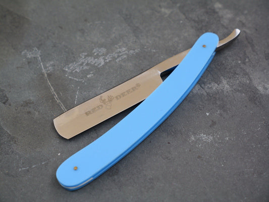 OG Vintage Shaving Straight Razor Hair Splitting Sharp Blue Shave Ready
