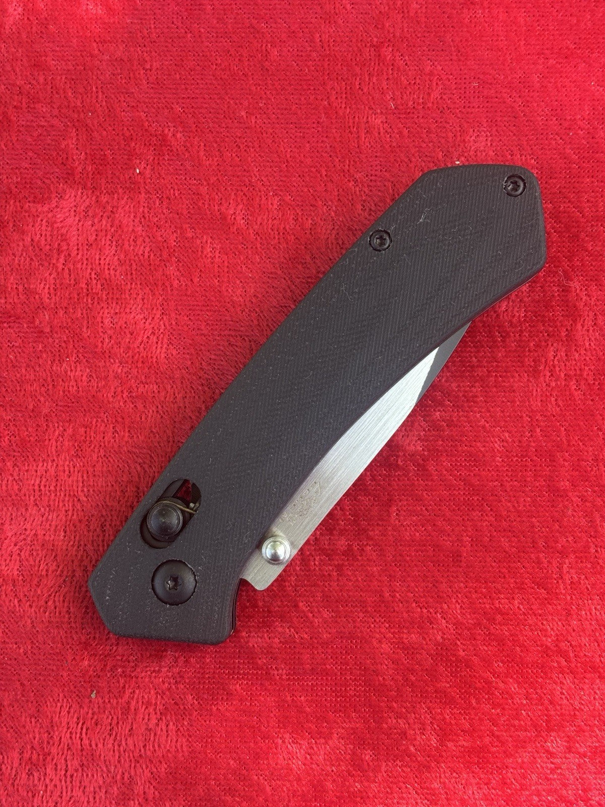 4” Medium Size Pocket Knife Black Bug out Style Micarta Handle Lightweight Sharp