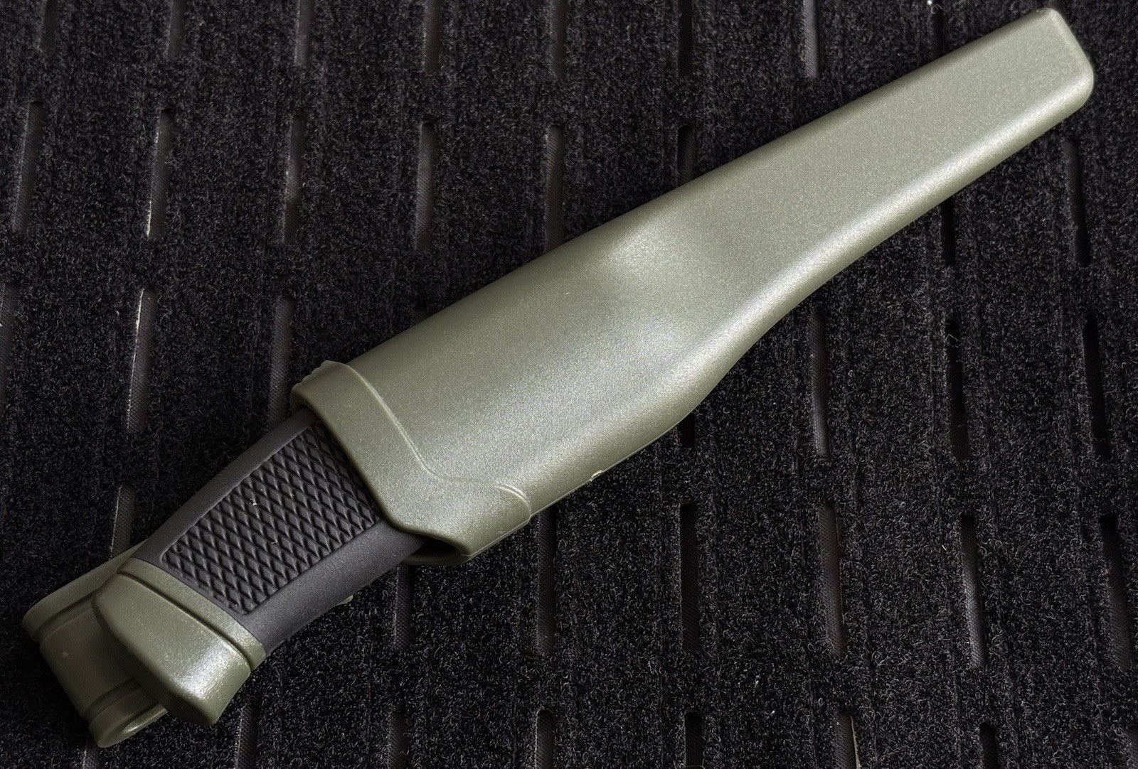 9” Fixed Blade Knife Hard Sheath Belt Clip High Hardness 4” Blade Rubber Handle 
