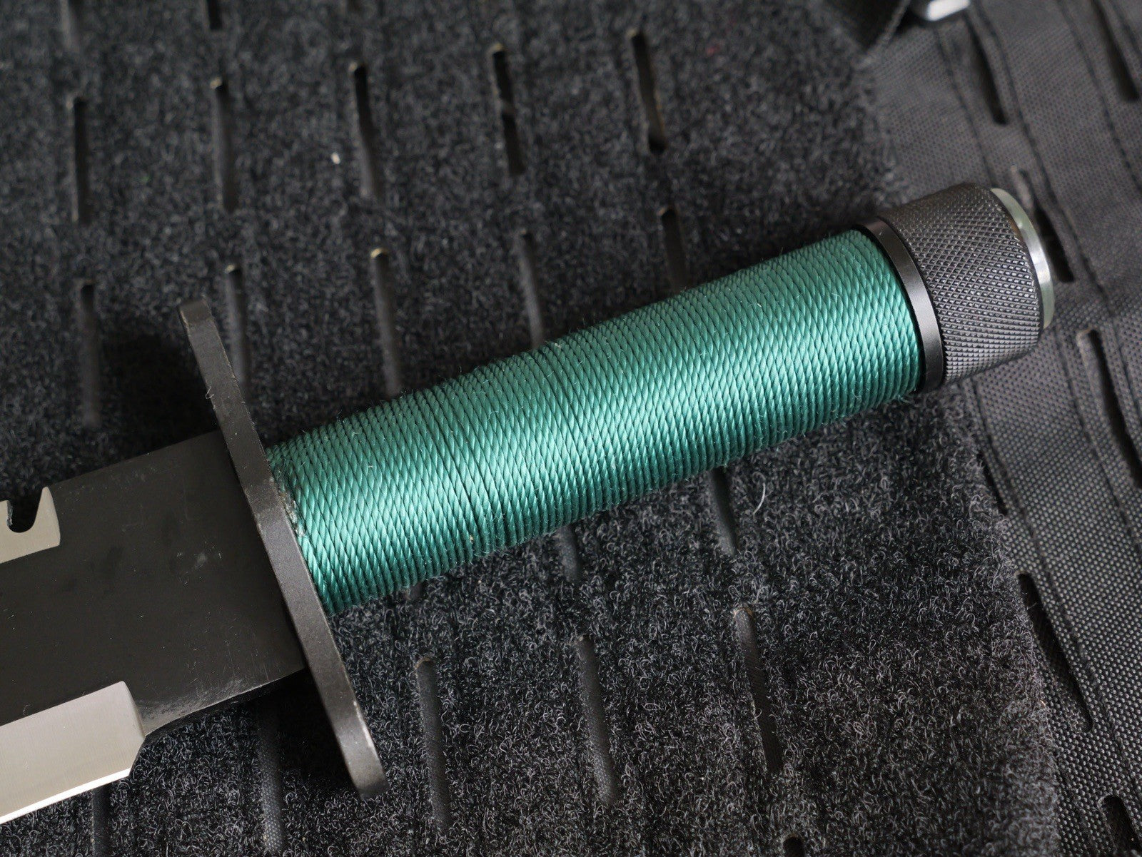 15” Survival Knife Fixed Blade Survival Kit Movie Green 10” Blade Serrated Back