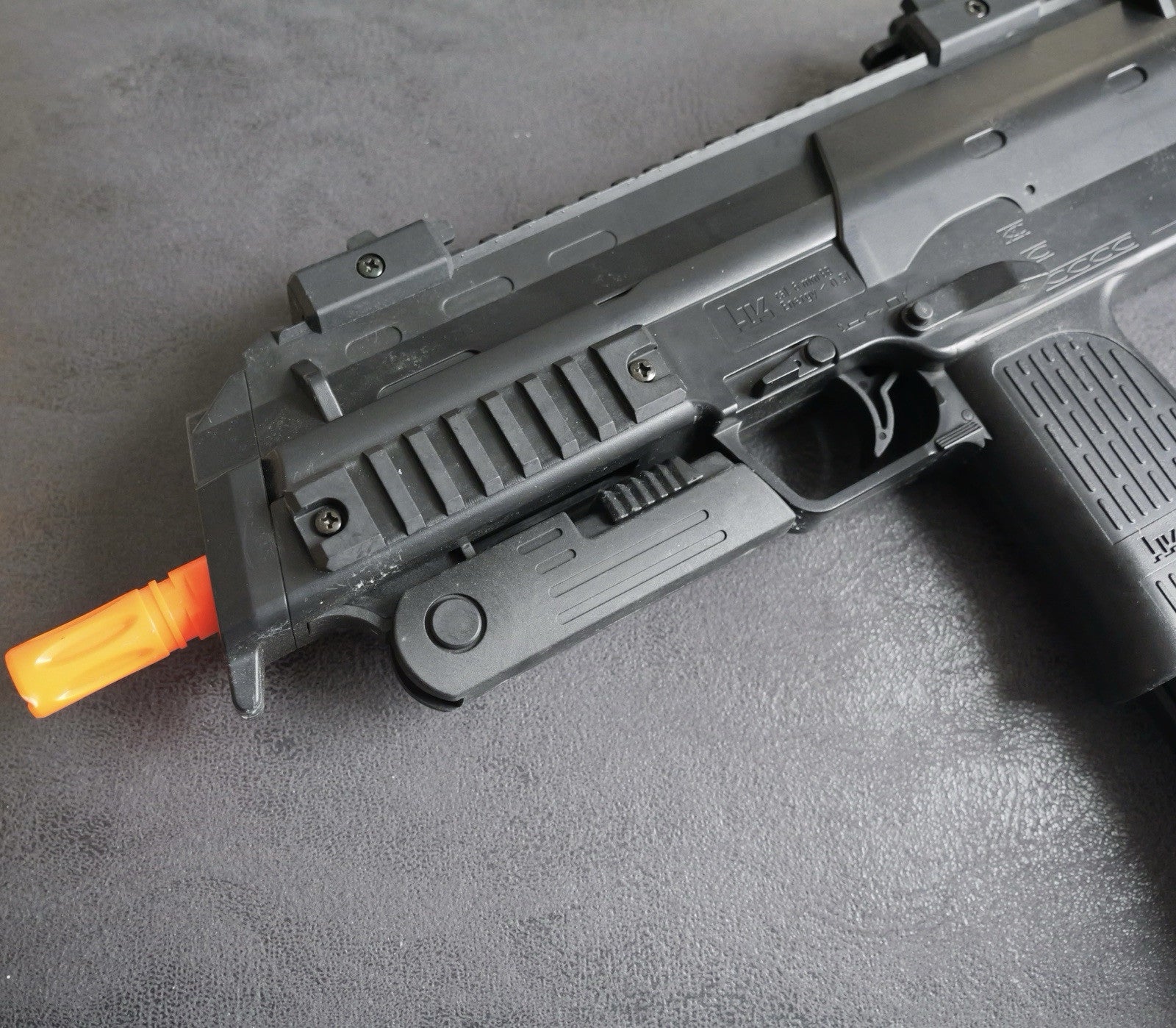 HK Heckler & Koch MP7 A1 Spring Powered Airsoft Gun Umarex polymer frame 230 Fps
