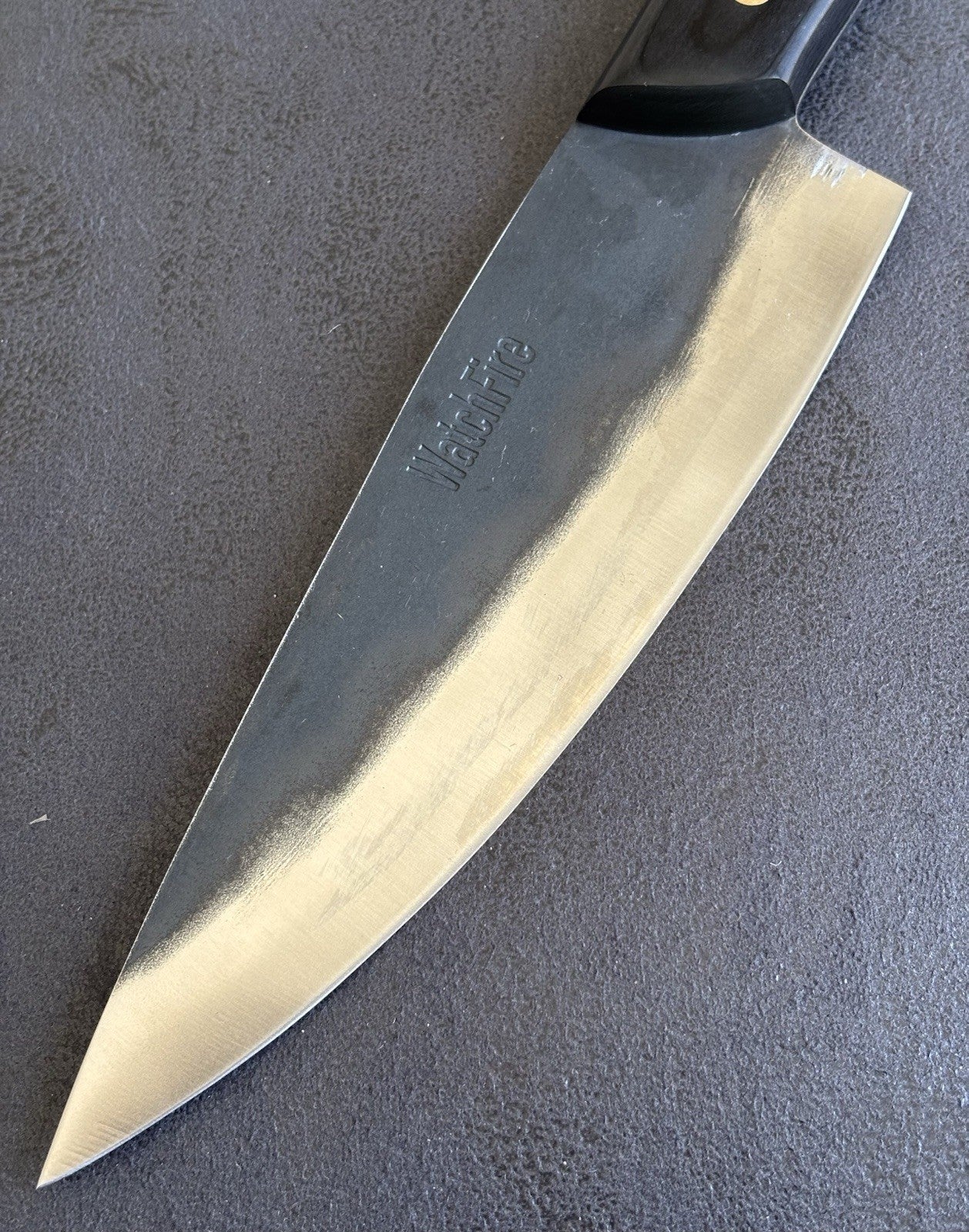 11.5” Ultimate Camping Chef Knife Razor Sharp Hand Forged 7cr17mov Canvas Sheath