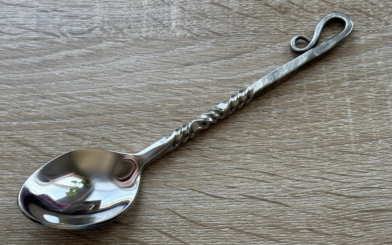 Medieval Cutlery Set Feasting Hand Forged Artisan Chrome Spoon Set Feast Fork