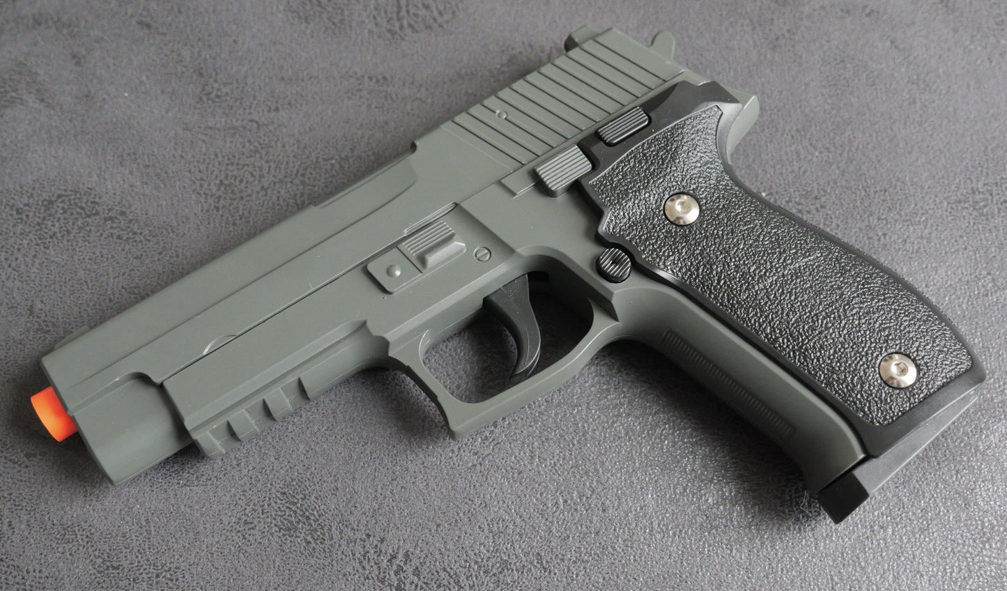 Gray G26 Full Metal Airsoft Gun Spring Powered 320 Fps 6mm Bb