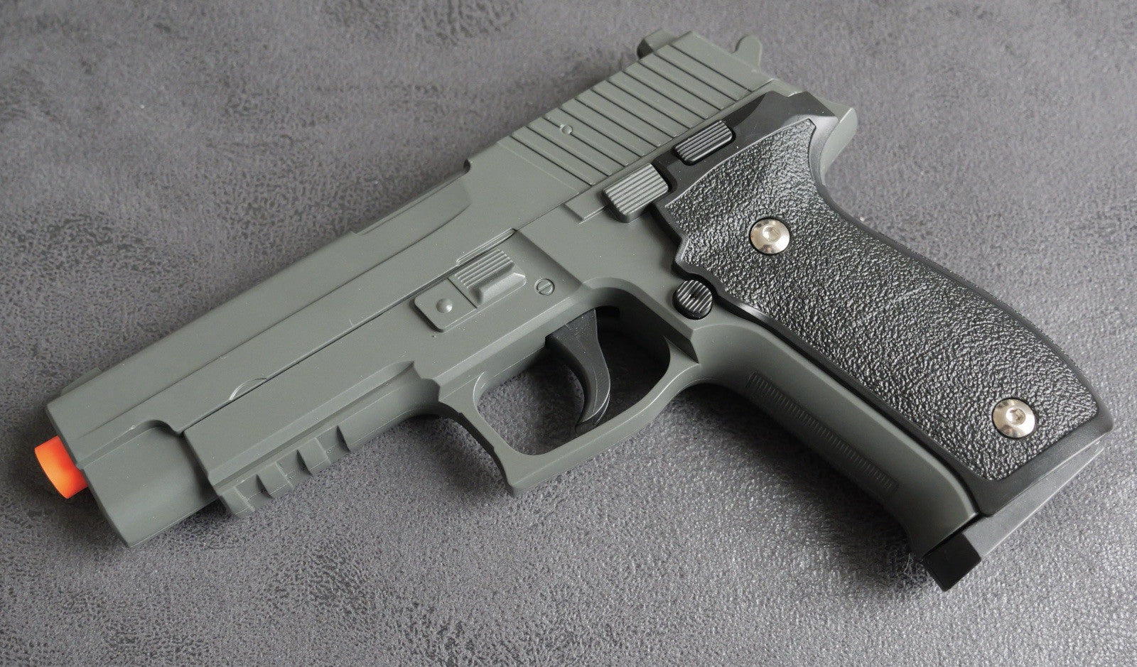 Gray G26 Full Metal Airsoft Gun Spring Powered 320 Fps 6mm Bb