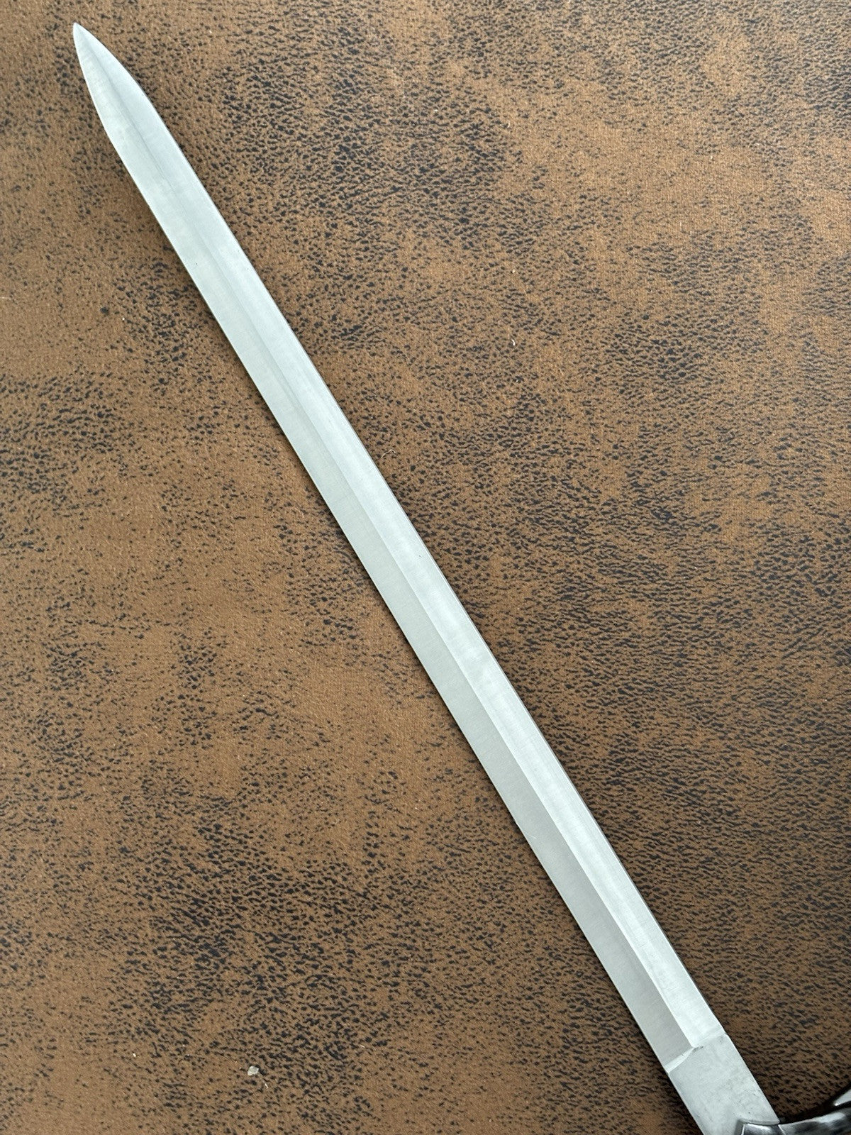 22” Rapier Dagger Mini Sword Double Edge Sharp Wire Wrap Handle Scabbard Hilt 