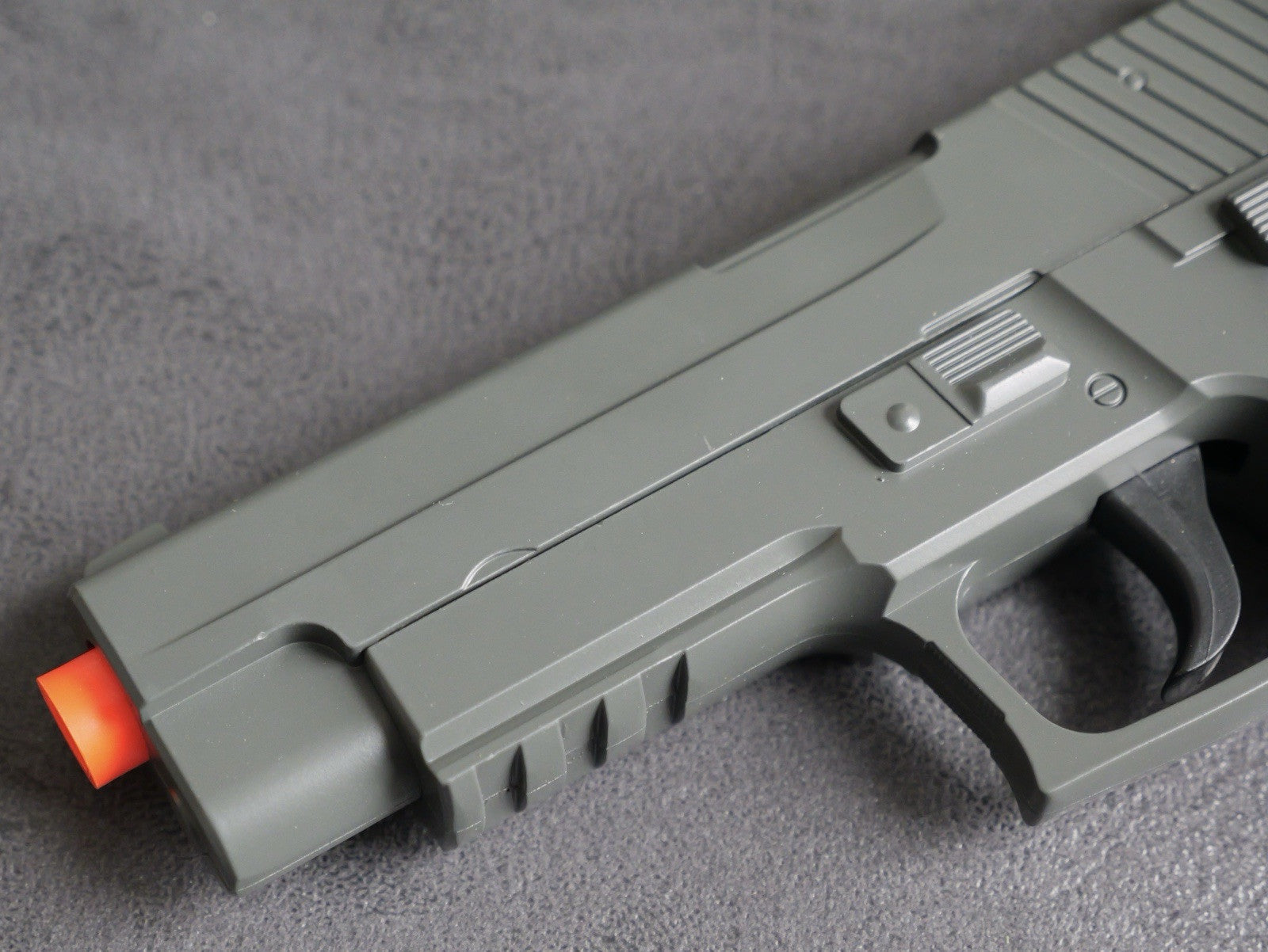 Gray G26 Full Metal Airsoft Gun Spring Powered 320 Fps 6mm Bb